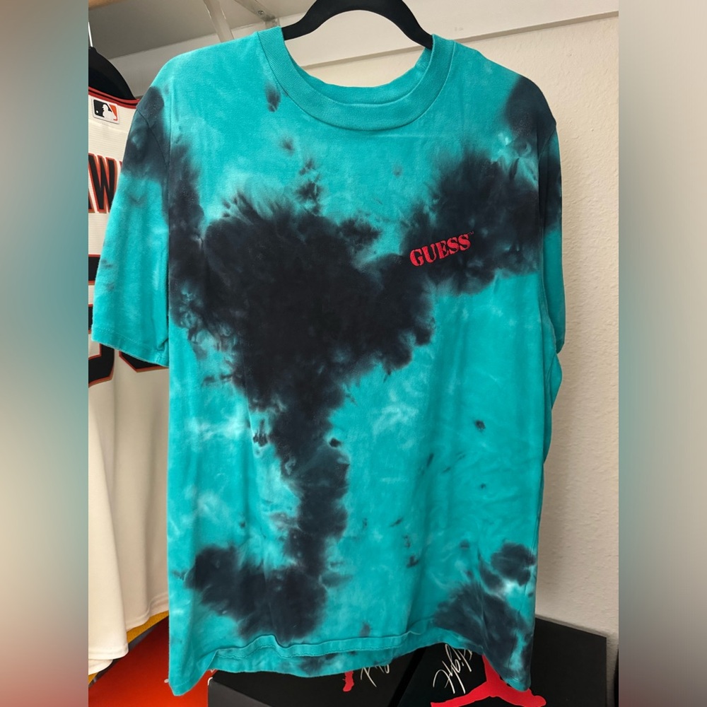 Guess Originals Tie Dye T-Shirt Oversized Fits Like Large